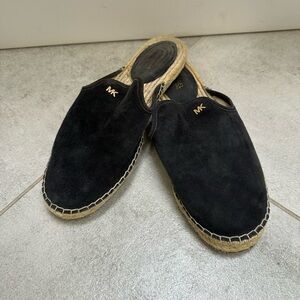 Michael Kors Navy Espadrille Mules